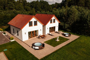 PANORAMA LASU komfortowe domy z jacuzzi Łeba-Nowęcin
